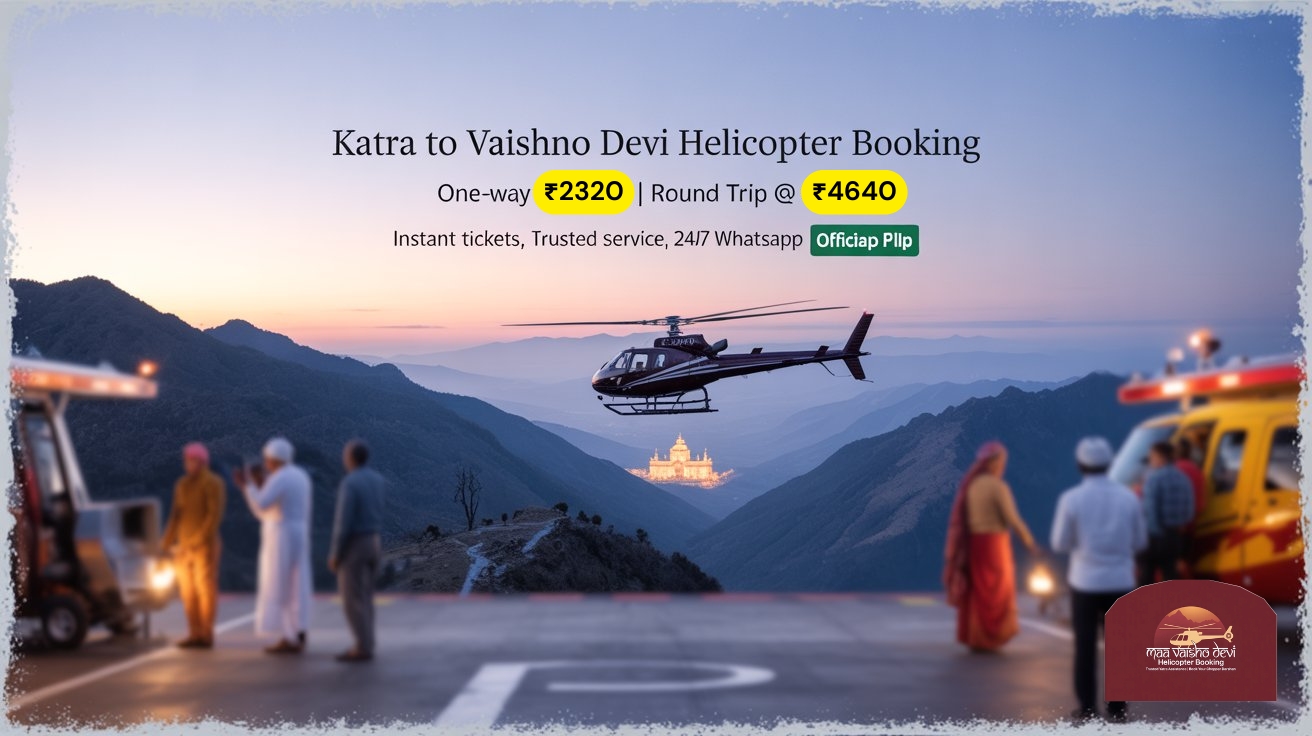 Is Online Helicopter Booking Vaishno Devi Open Right Now